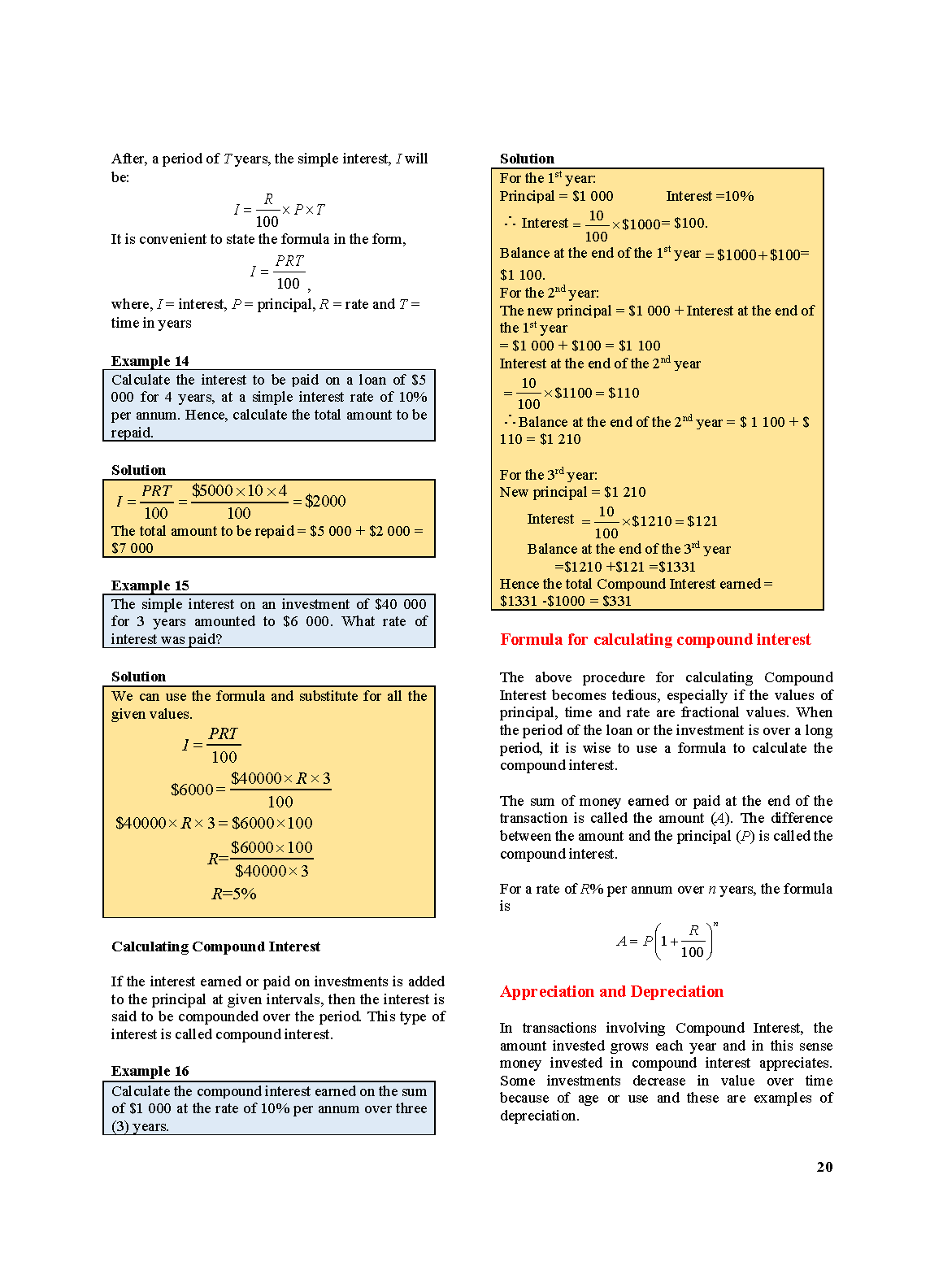 A Complete Study Guide For CSEC Mathematics