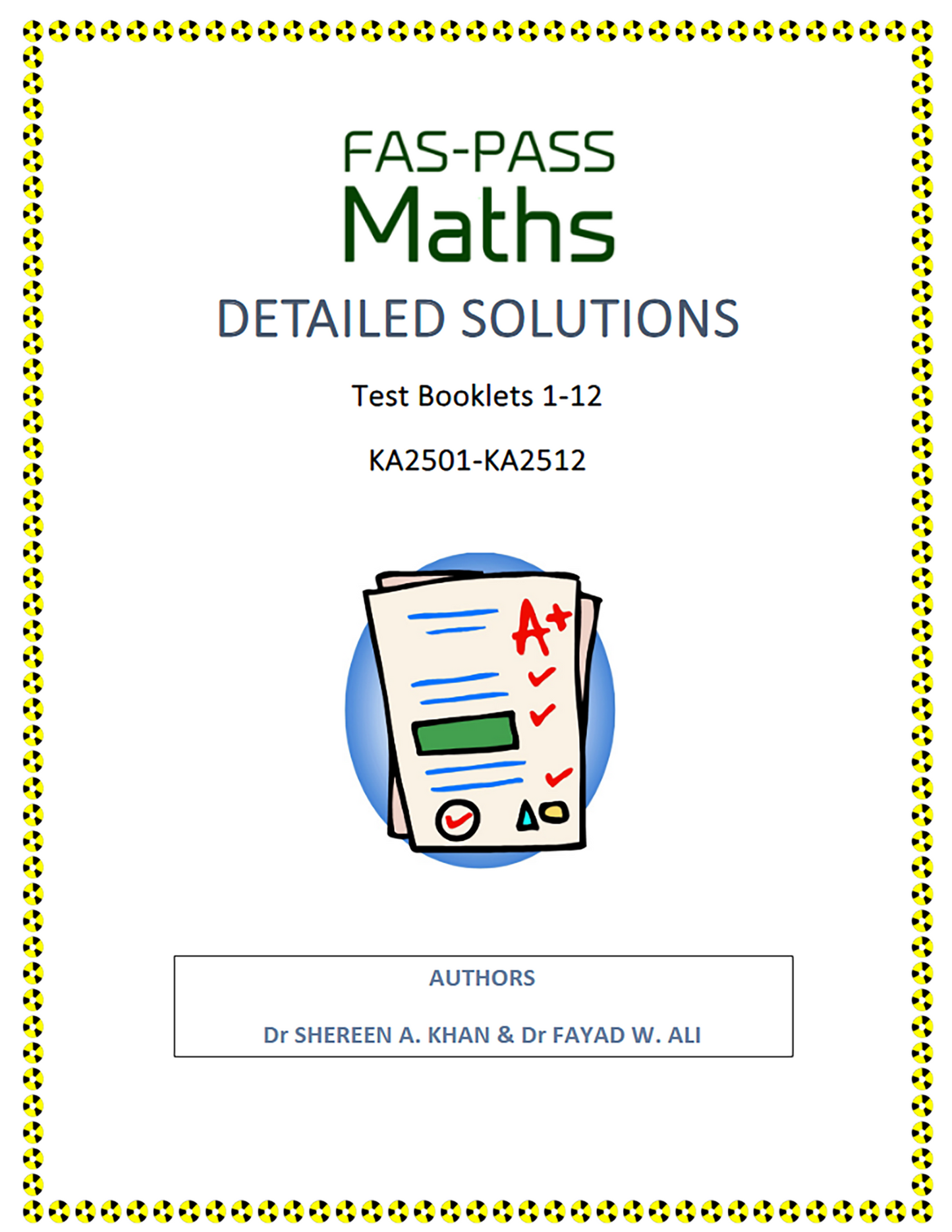 Solutions - Test Booklets KA2501-KA2512