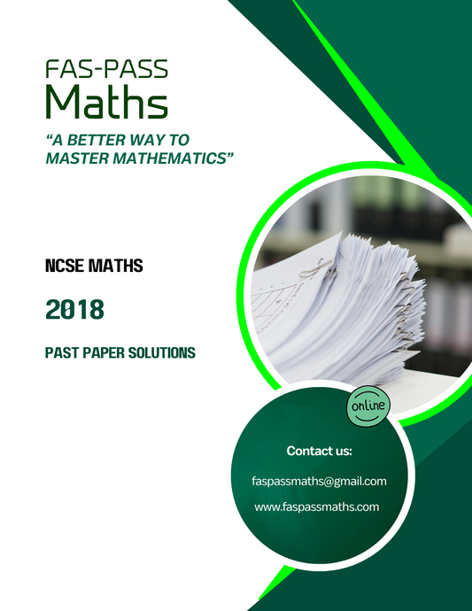 NCSE Maths 2018