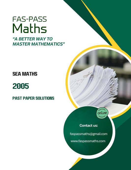 SEA Maths 2005