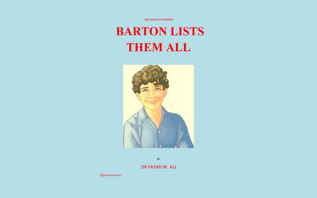 28. Barton Lists Them All