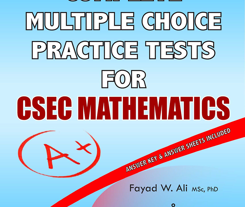 CSEC Maths Multiple Choice